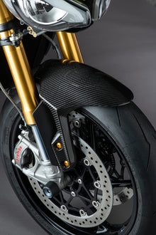 Voorspatbord glanzend carbon Triumph Speed Triple 1200 RR (2021+)