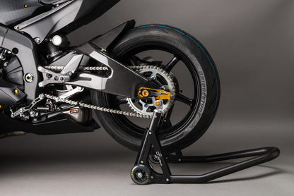 Protégeurs Lightch Carbon Achterbrug (2 pcs.) (Glossy) Yamaha R6 (2017+)