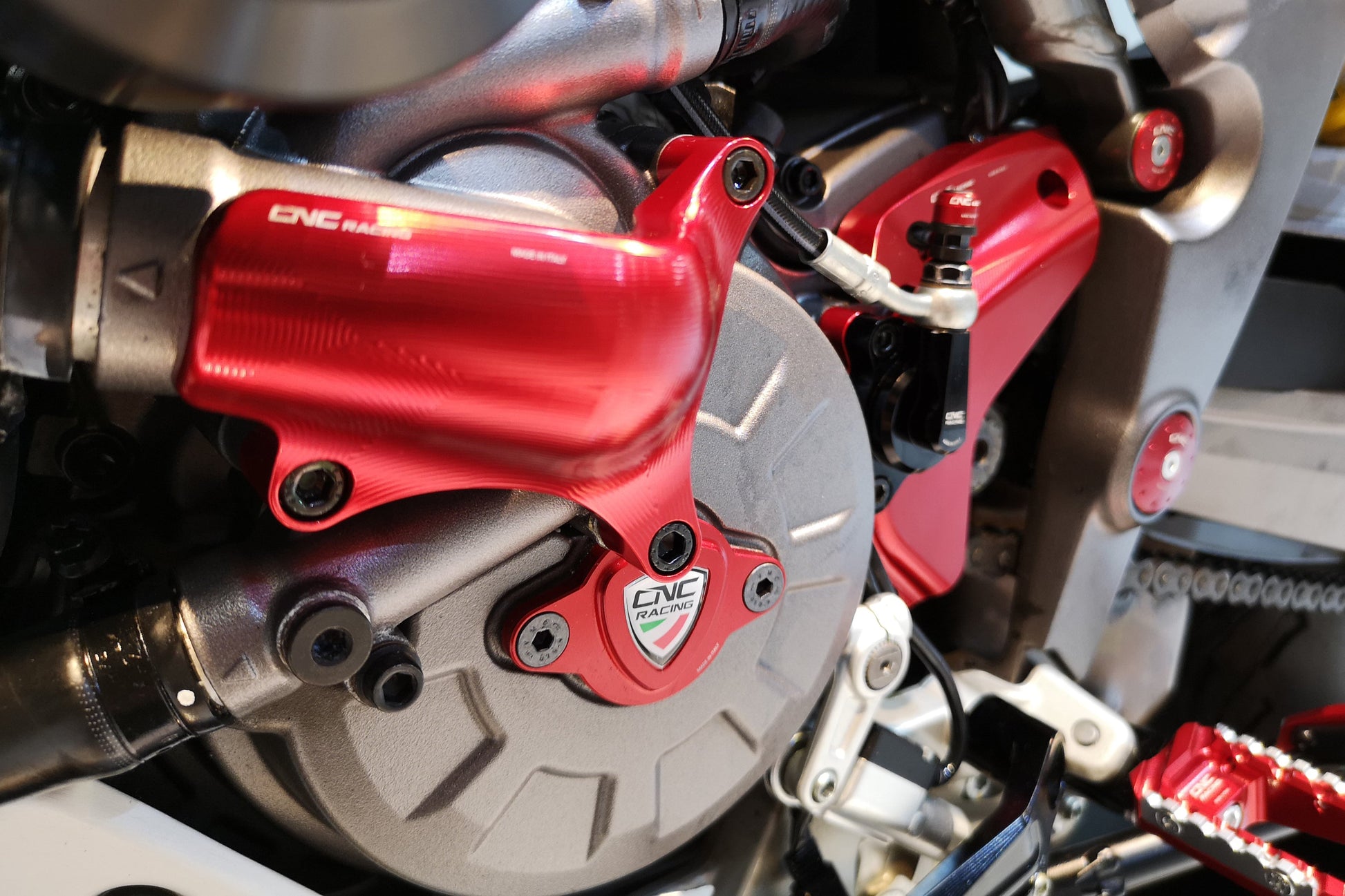 Timing Inspectie Cover Dynamodeksel Multicolore Ducati Hypermotard 1100S (2007-2009)