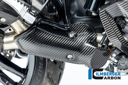 Uitlaat Hitteschild glanzend carbon BMW R1300GS Trophy 2023+