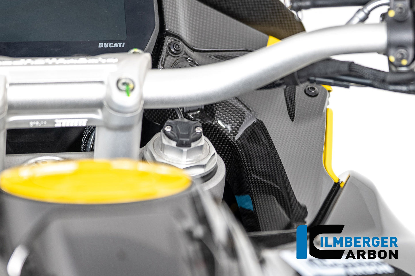 Linker cockpit cover glanzend carbon Ducati Multistrada V4S (2025+)