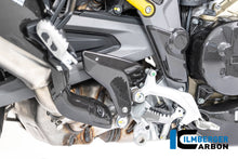 Heelplate rechts glanzend carbon Ducati Multistrada V4 Pikes Peak (2025+)