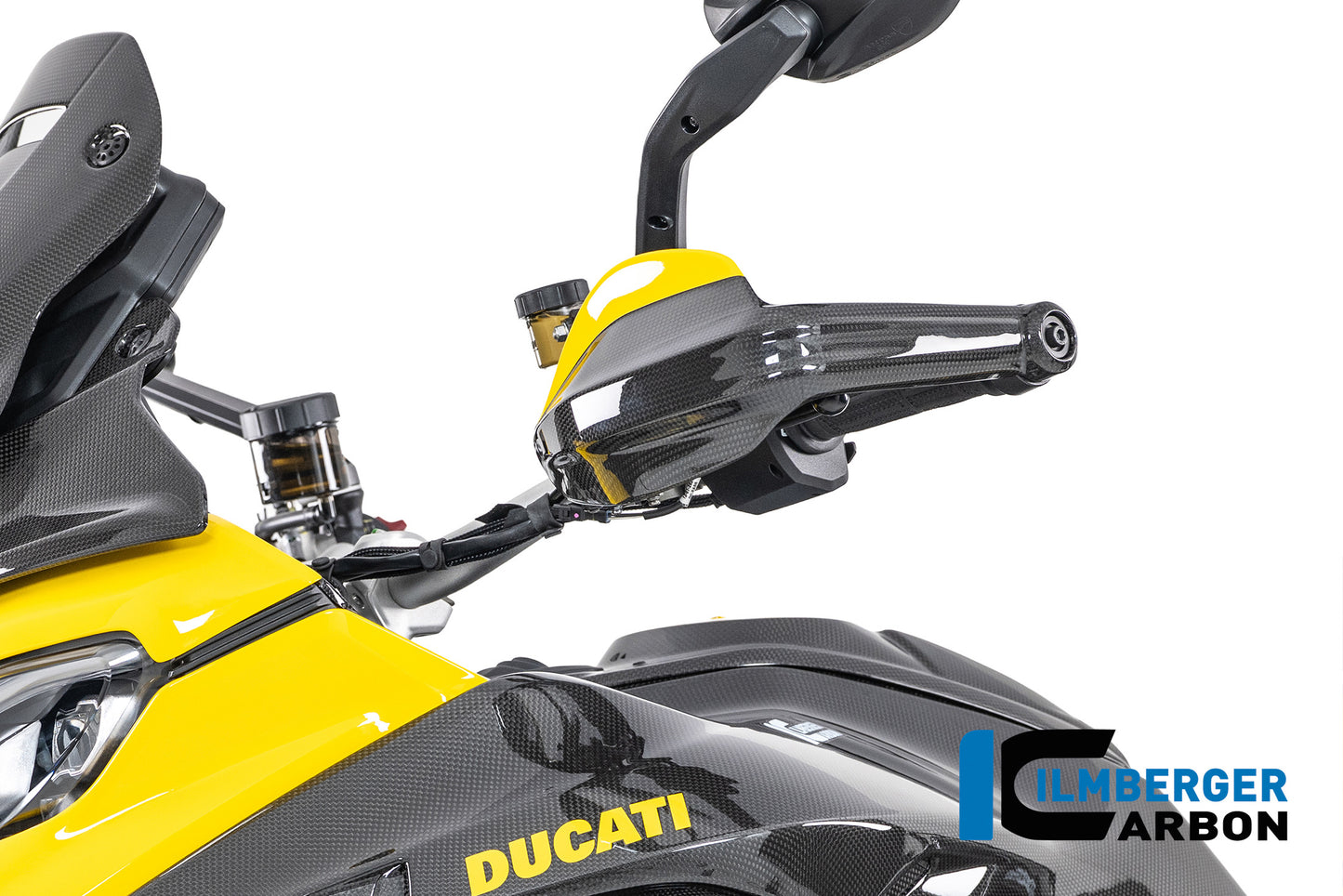 Linker handkap glanzend carbon Ducati Multistrada V4 (2025+)