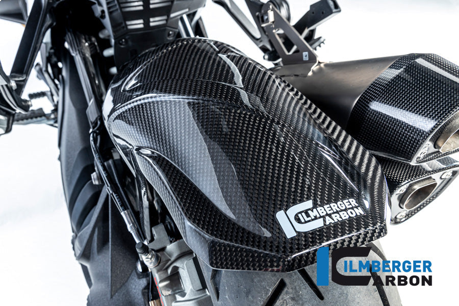 Achterspatbord glanzend carbon BMW R1300GS Triple Black 2023+