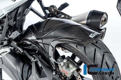 Achterspatbord glanzend carbon BMW R1300GS Triple Black 2023+