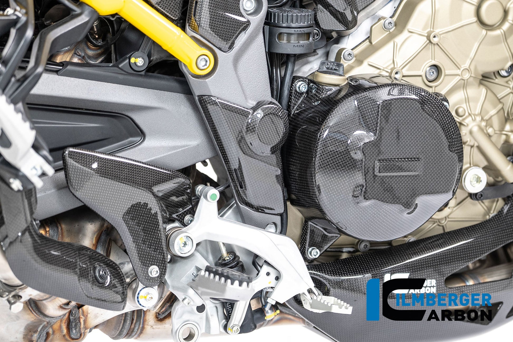 Framecover rechts glanzend carbon Ducati Multistrada V4S (2025+)