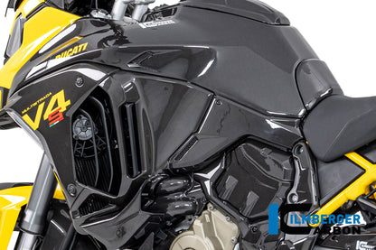 Linker tankpaneel glanzend carbon Ducati Multistrada V4S Sport (2021-2024)