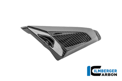 Frame driehoek-cover links achterste deel glanzend carbon BMW R1300GS Adventure Option 719 Karakorum (2024+)