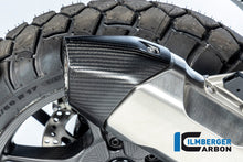 Uitlaatdemper beschermer (Achterzijde) mat carbon BMW R1300GS Adventure Trophy 2024+