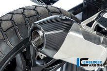 Uitlaatdemper beschermer (Achterzijde) mat carbon BMW R1300GS Adventure Option 719 Karakorum 2024+