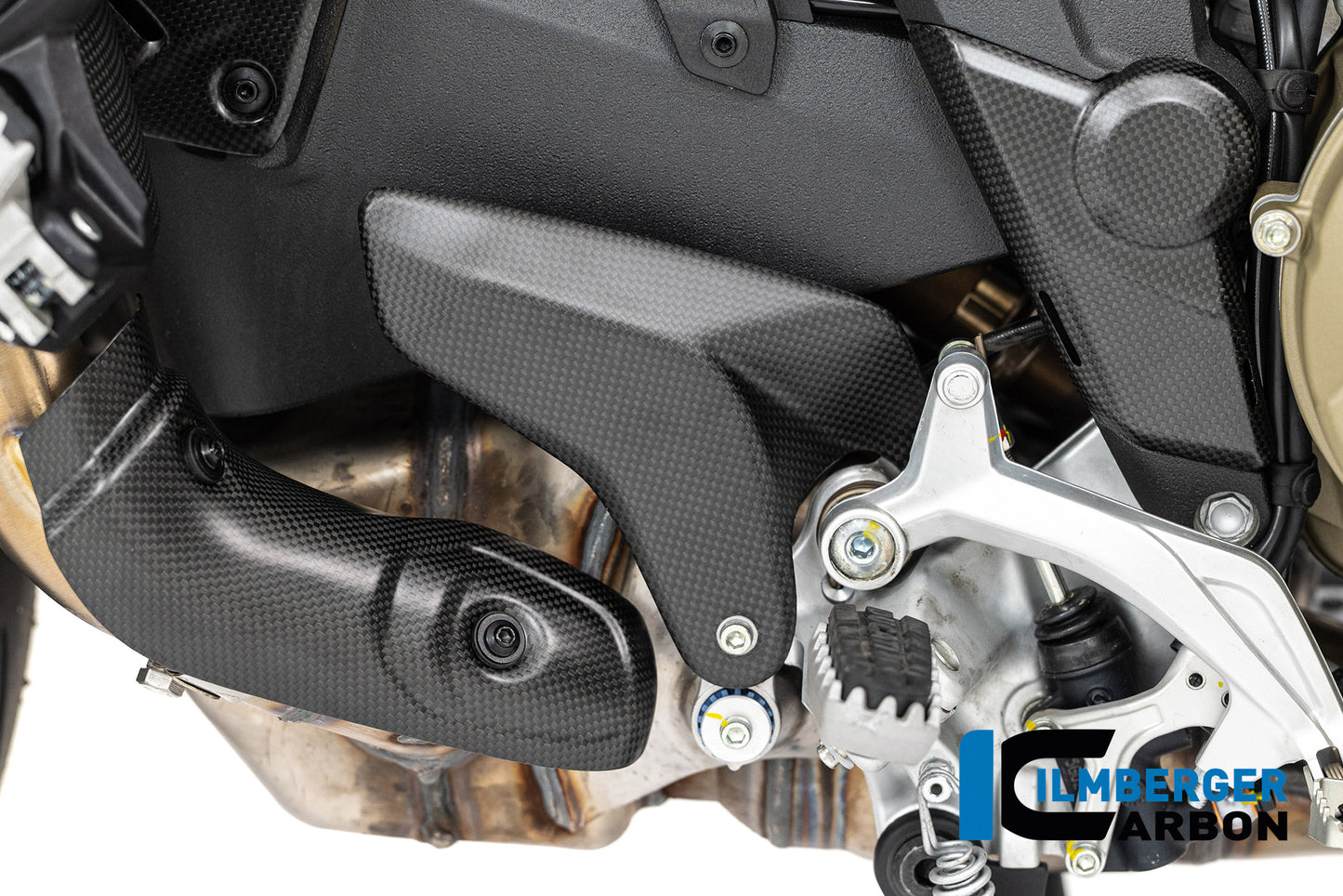 Heelplate rechts mat carbon Ducati Multistrada V4 (2025+)