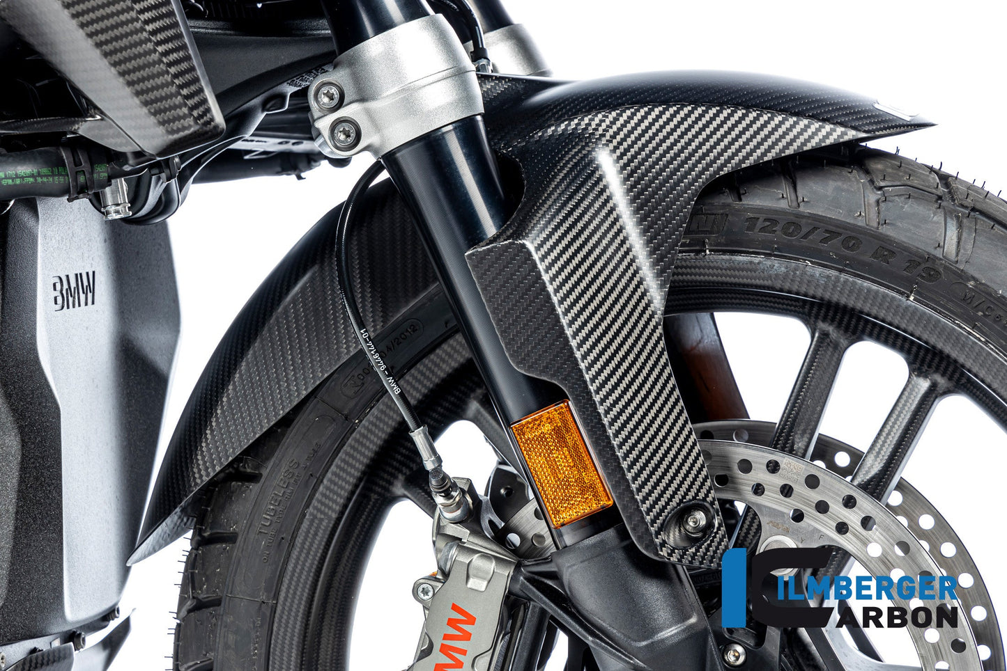Voorspatbord mat carbon BMW R1300GS Option 719 Tramuntana 2023+