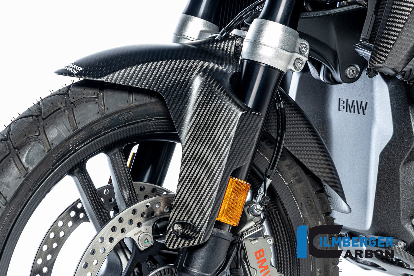 Voorspatbord mat carbon BMW R1300GS Trophy 2023+