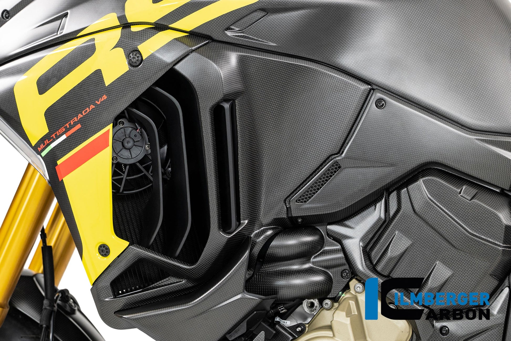 Linker tankpaneel mat carbon Ducati Multistrada V4S Sport (2021-2024)