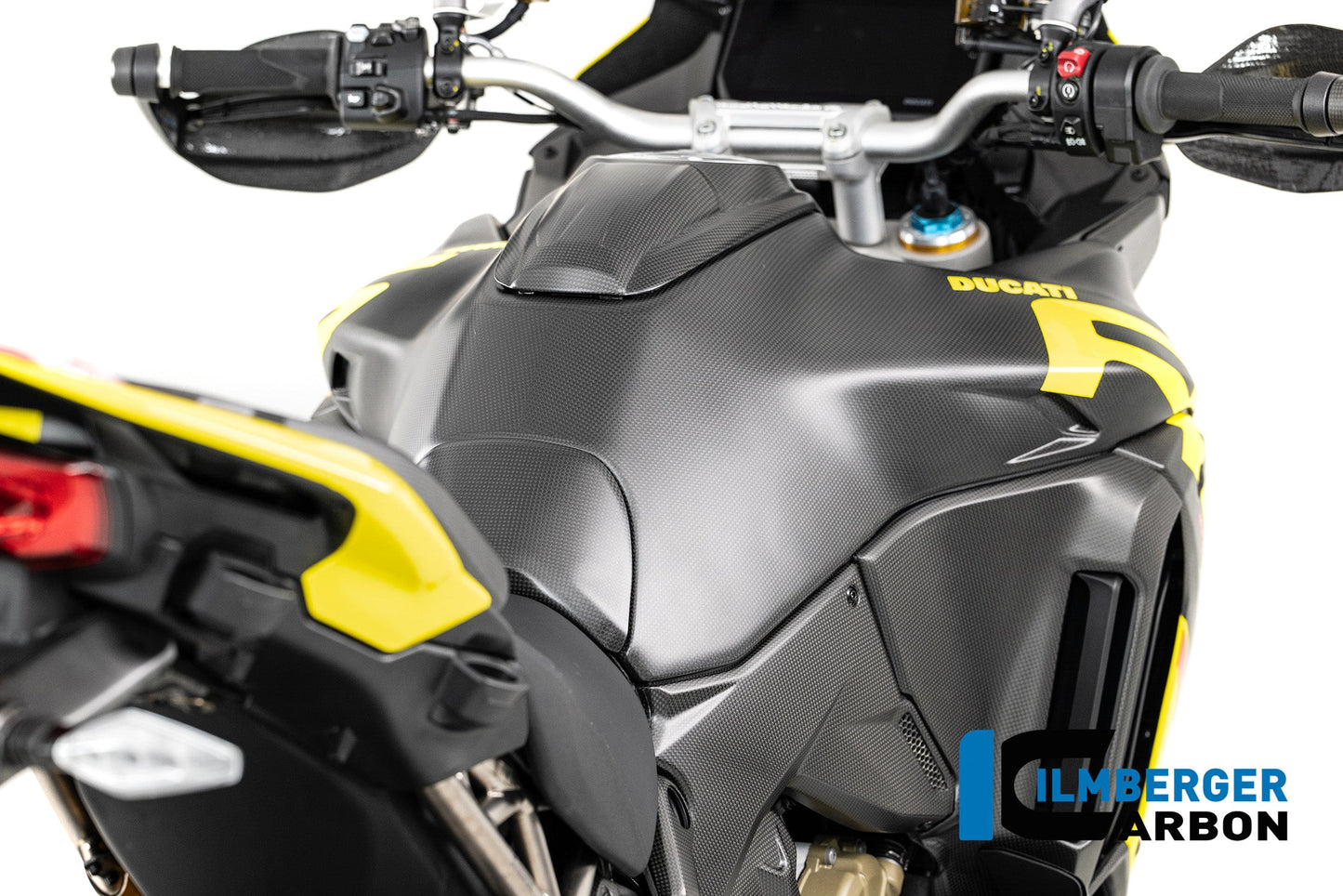 Tankcover (grote versie) mat carbon Ducati Multistrada V4S Grand Tour (2024)