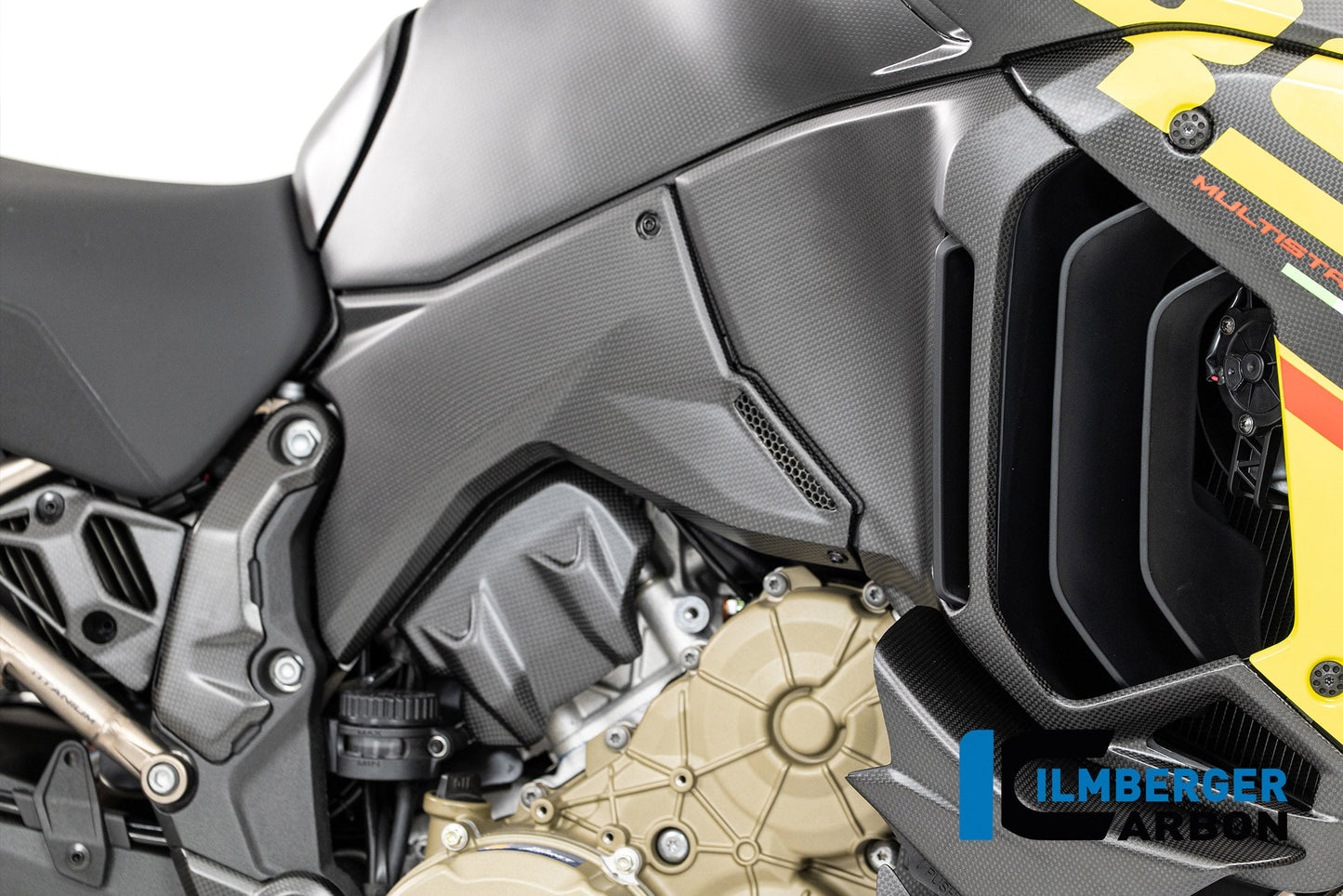 Rechter tankcover mat carbon Ducati Multistrada V4RS (2025+)