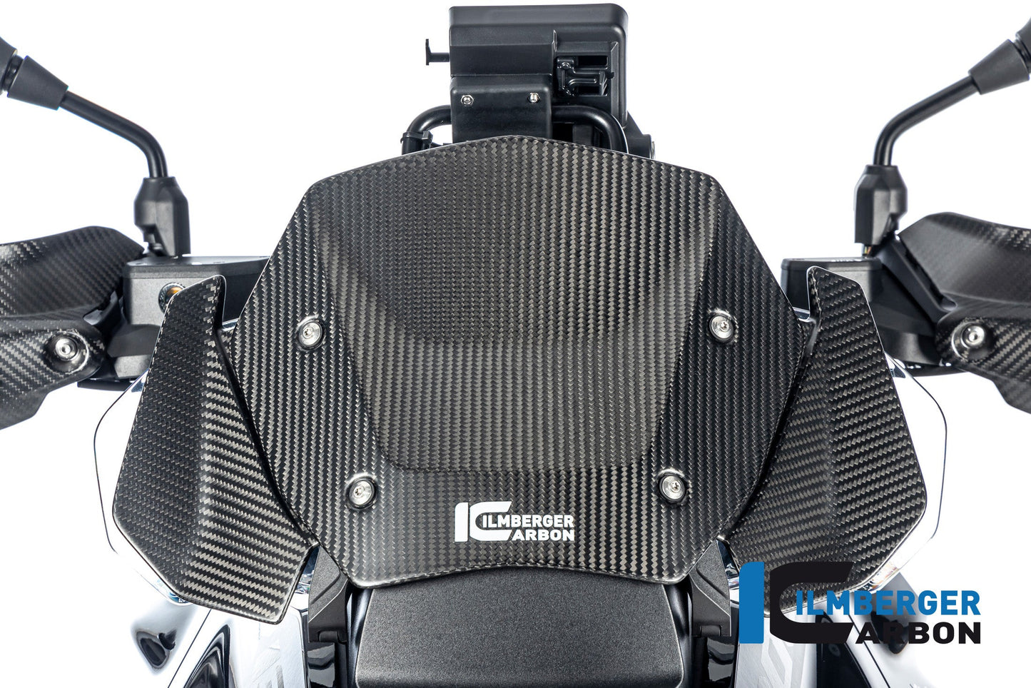 Windscherm mat carbon BMW R1300GS Triple Black 2023+