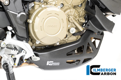 Bellypan (motorspoiler) mat carbon Ducati Multistrada V4 (2025+)