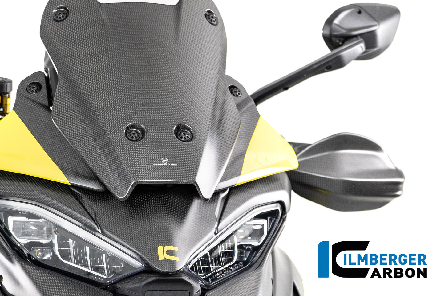 Topkuip windgeleider links mat carbon Ducati Multistrada V4 (2025+)