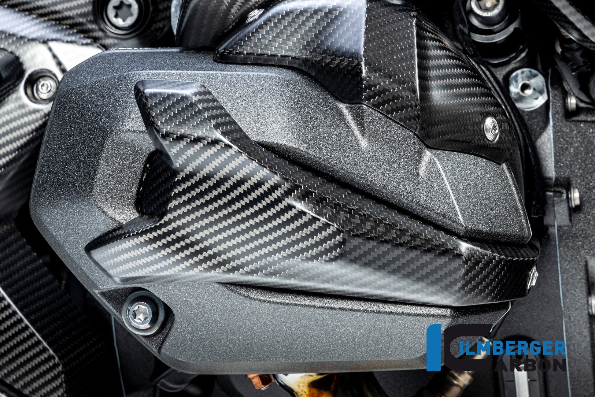 Bougie Cover rechts mat carbon BMW R1300GS Triple Black 2023+