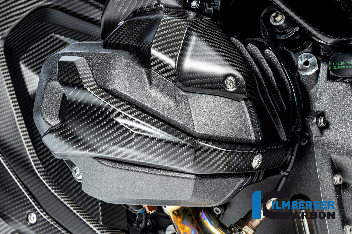 Bougie Cover rechts mat carbon BMW R1300GS Adventure Option 719 Karakorum 2024+