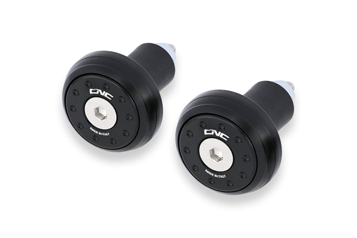 Stuurgewichtset 'SuperLight' Ducati Monster 821 (2013-2017) vooraanzicht kit in zwart