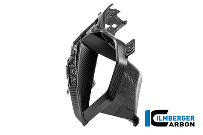Cache de panneau d’admission d’air gauche en carbone mat BMW R1300GS Adventure Option 719 Karakorum (2024+)