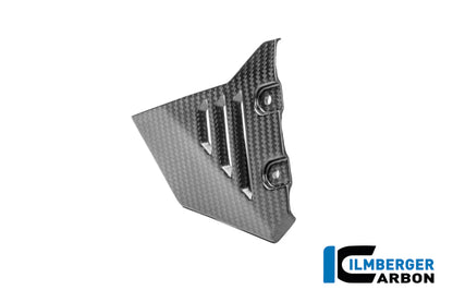 Cache triangulaire du cadre, partie avant gauche, en carbone mat BMW R1300GS Adventure Option 719 Karakorum (2024+)