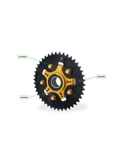 Snelwissel tandwielkrans T43 P520 - Ducati Monster V2 + (Plus) (2026+)