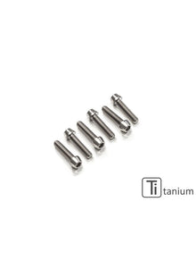 Kit de boulon en titane (5 pièces) pour couvercle d'embrayage sec panigale v4 r ducati panigale v4 r (2019+)