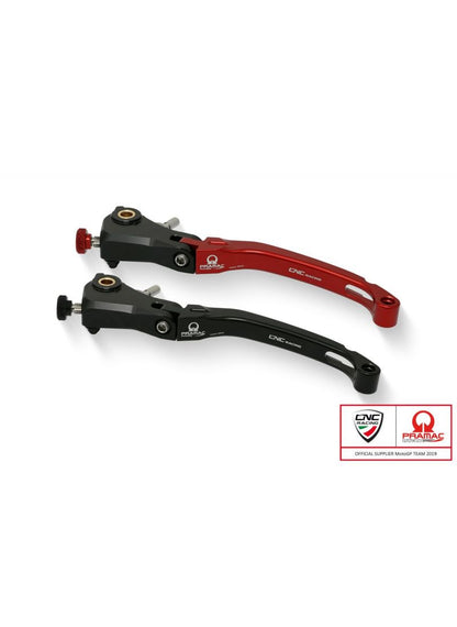 Levier d'embrayage réglable pliant Pramac en édition limitée Ducati Xdivevel Black Star (2021-2022)