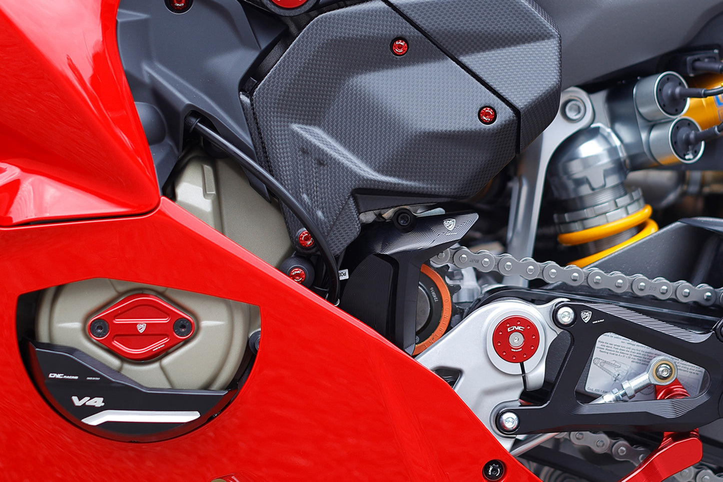 Voortandwielcover Panigale V4 Tricolore (2025+)