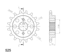 SuperSprox voortandwiel voor Ducati CST-740:15