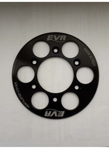 EVR topplaat voor geventileerde drukplaat - zwart Ducati Hypermotard 1100 (2007-2012)