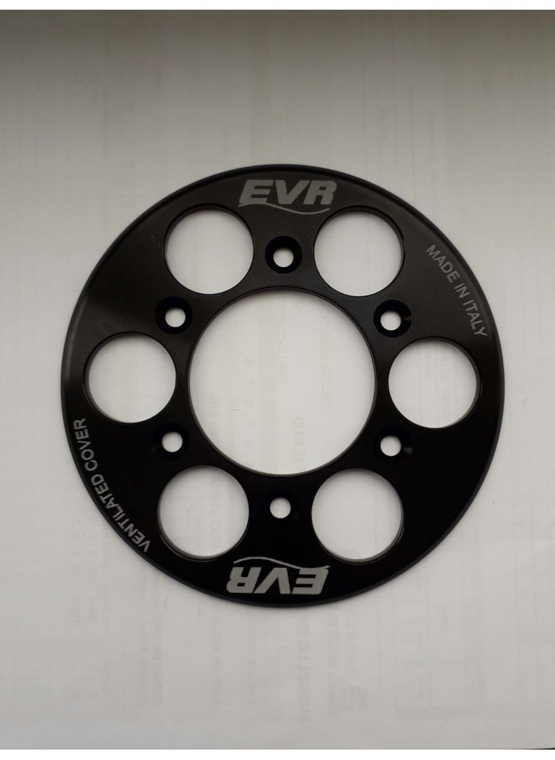 EVR topplaat voor geventileerde drukplaat - zwart Ducati Hypermotard 1100 EVO (2010-2012)