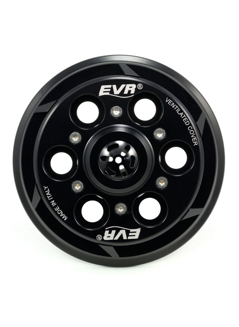 EVR geventileerde Drukplaat Koppeling - basis zwart / zwarte topplaat Ducati Hypermotard 1100S (2007-2009)
