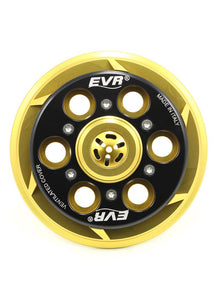 EVR geventileerde Drukplaat Koppeling - basis goud / zwarte topplaat Ducati Hypermotard 1100 (2007-2012)