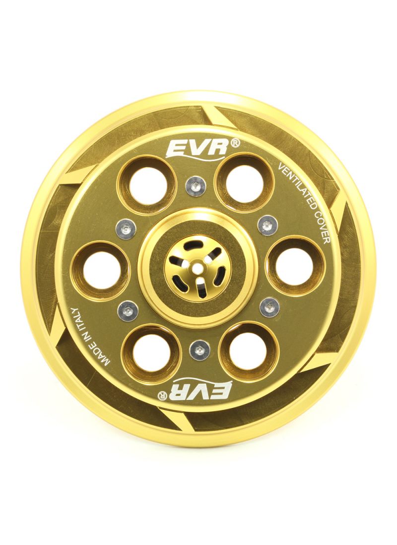 EVR geventileerde Drukplaat Koppeling - basis goud / goudkleurige topplaat Ducati Hypermotard 1100S (2007-2009)