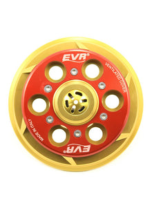 EVR geventileerde Drukplaat Koppeling - basis goud / rode topplaat Ducati Hypermotard 1100S (2007-2009)