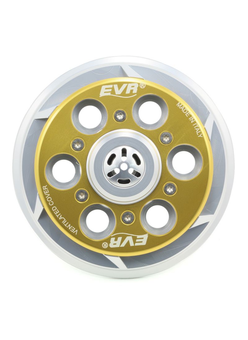 EVR geventileerde Drukplaat Koppeling - basis zilver / goudkleurige topplaat Ducati Hypermotard 1100 EVO (2010-2012)