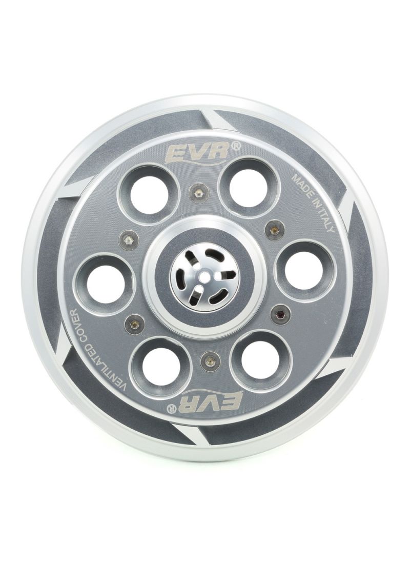 EVR geventileerde Drukplaat Koppeling - basis zilver / zilverkleurige topplaat Ducati Hypermotard 1100 EVO (2010-2012)
