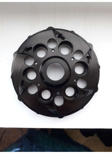 EVR Anti-clank basisplaat voor anti-clank drukplaat - zwart Ducati Hypermotard 1100 (2007-2012)