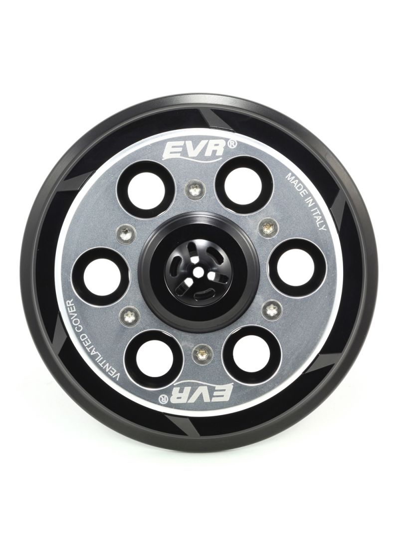 EVR Anti-clank Drukplaat Koppeling - basis zwart / zilverkleurige topplaat Ducati Hypermotard 1100 (2007-2012)