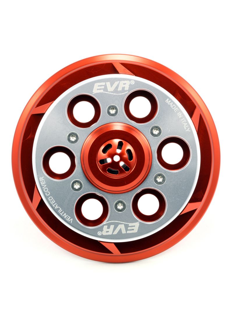 EVR Anti-clank Drukplaat Koppeling - basis rood / zilverkleurige topplaat Ducati 998S (2002-2003)