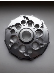 EVR Anti-clank basisplaat voor anti-clank drukplaat - Zilver Ducati Hypermotard 1100 (2007-2012)