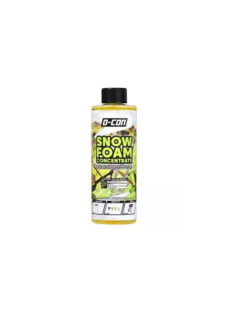 Shampooing de voiture et moteur concentrée en mousse de neige (500 ml) (500 ml)