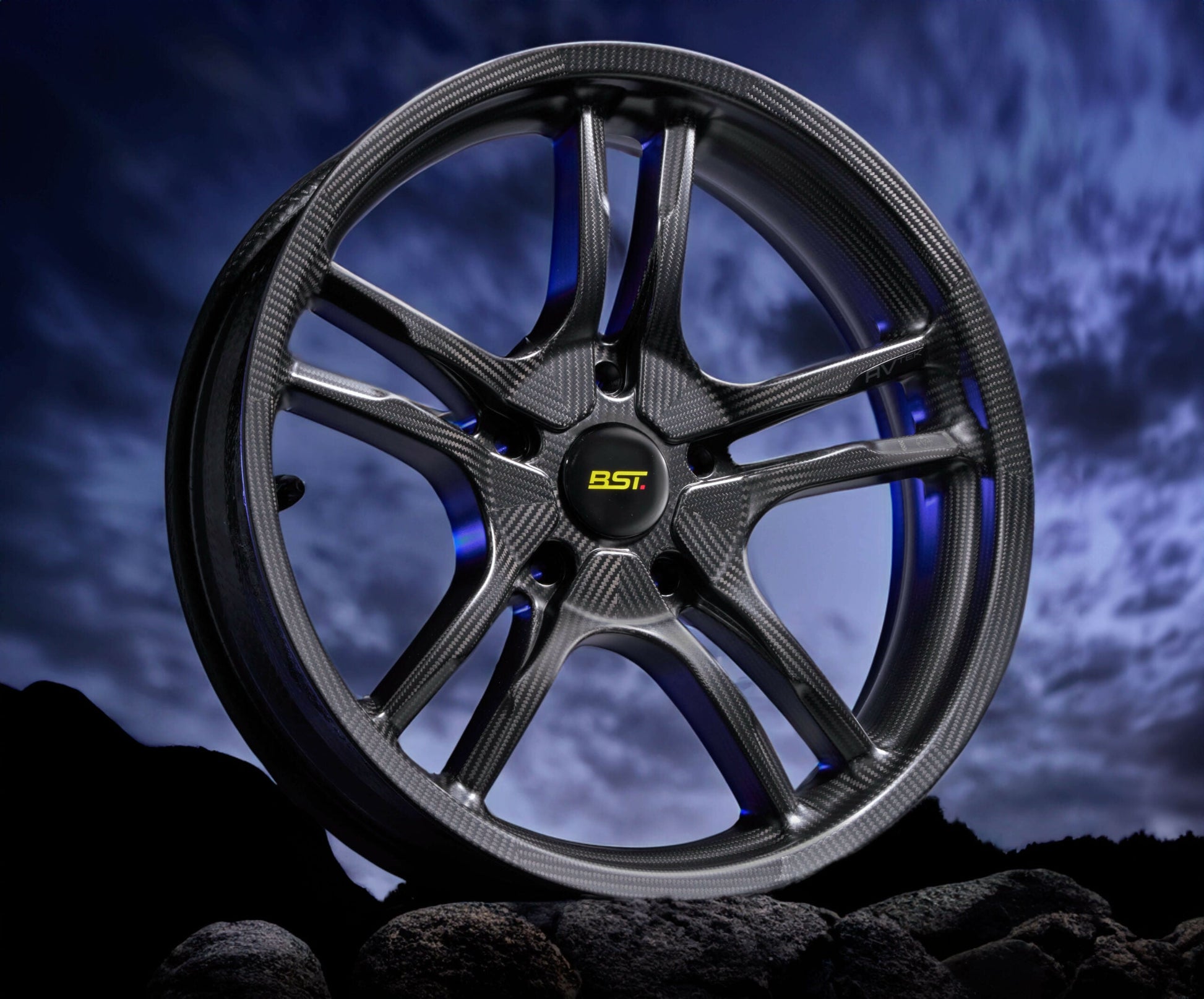 BST AV TEK Carbon Achtervelg 4,5 x 17" – BMW R1300GSA Adventure Trophy (2024+)
