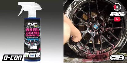 D -Con V4 Wheel Cleaner de-Ironizer - Ultimate Relen Nettoyer, Rust et Lacquear - 500 ml