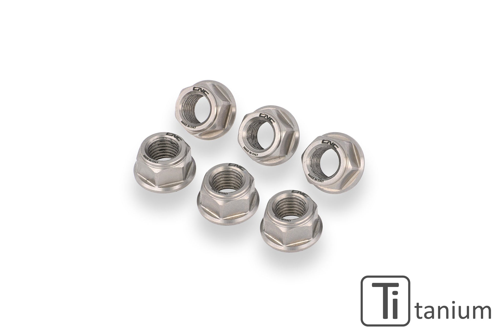 Achtertandwielmoeren Titanium set (6 st.) Ducati Panigale V2 MM93 (2026)