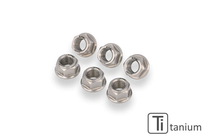 Achtertandwielmoeren Titanium set (6 st.) Ducati Streetfighter V2S (2025+)